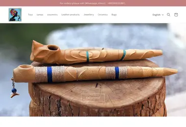 Screenshot of handmades.ge