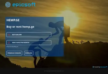Screenshot of hemp.ge