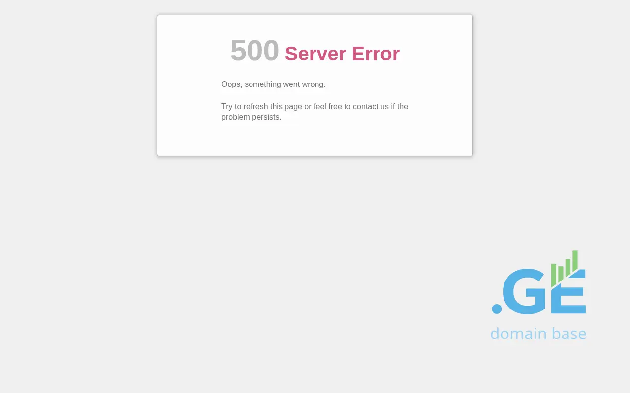 Screenshot of the site herbiaskalata.ge