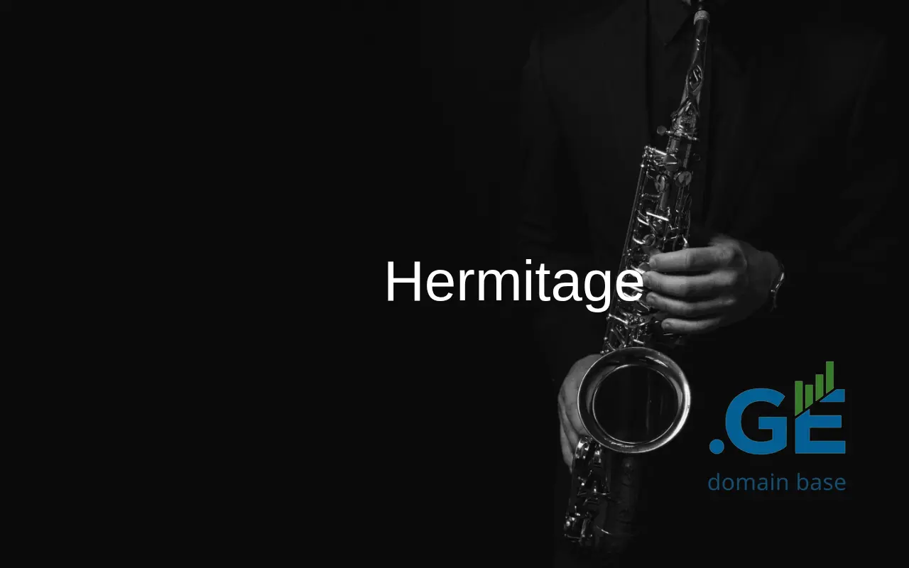 Screenshot of the site hermita.ge