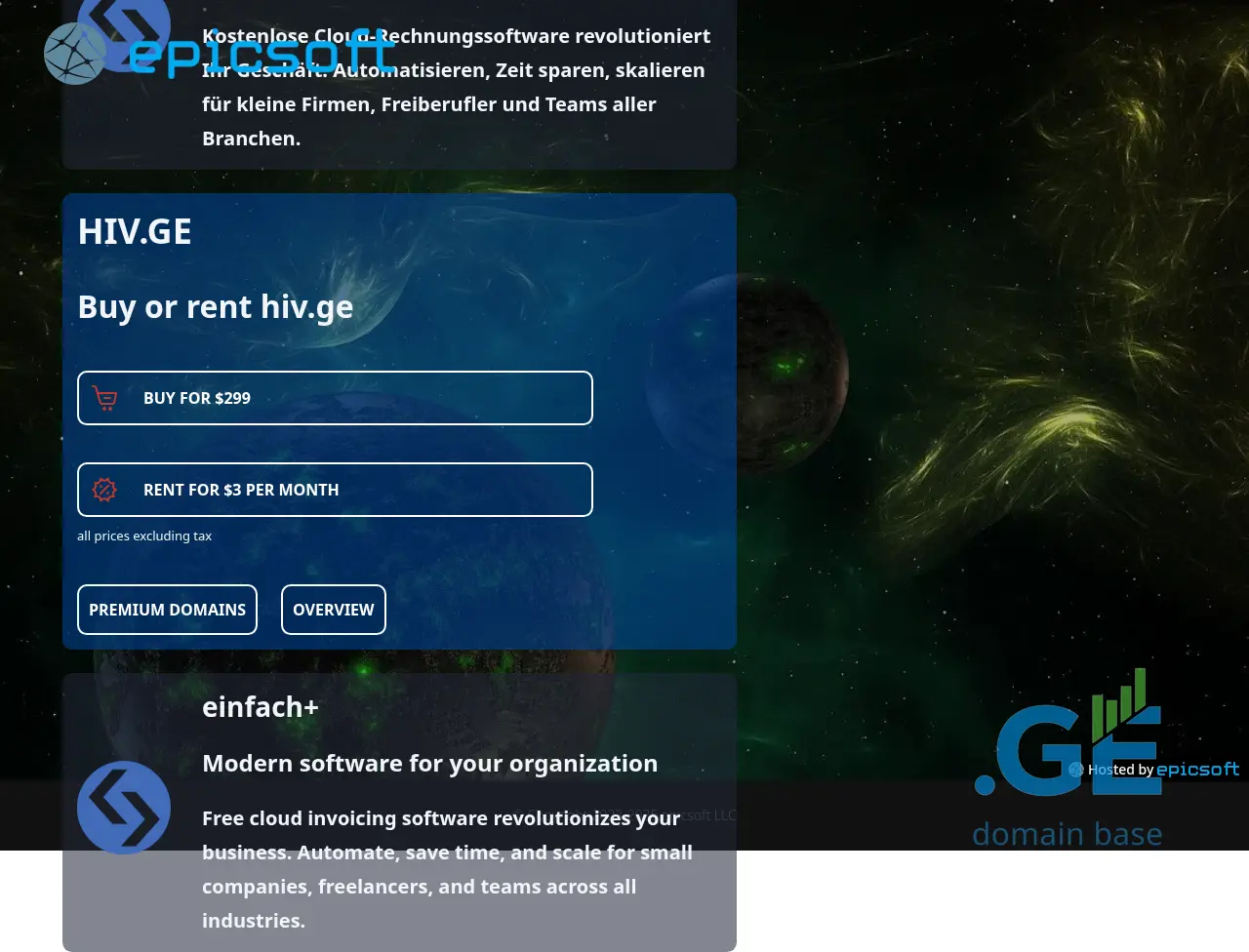 Screenshot of the site hiv.ge