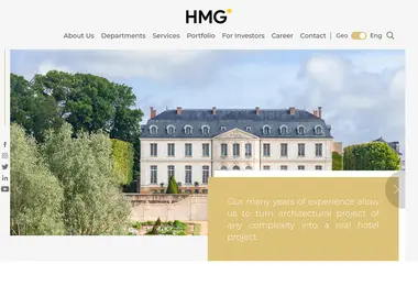 Screenshot of hmg.ge