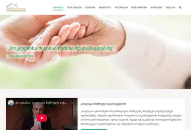 Screenshot of homecare.ge