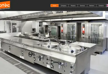 Screenshot of hotec.ge