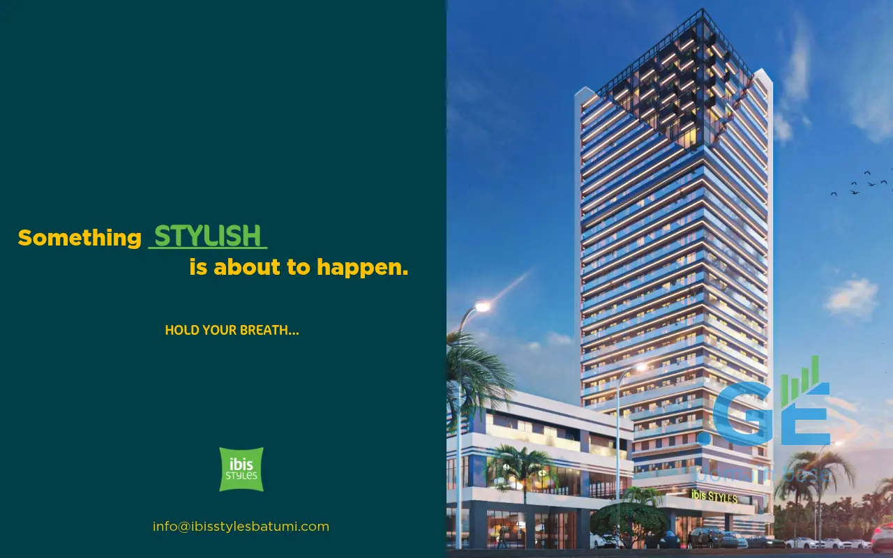 Screenshot of the site ibisstylesbatumi.ge