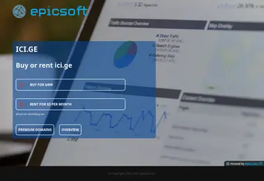 Screenshot of ici.ge
