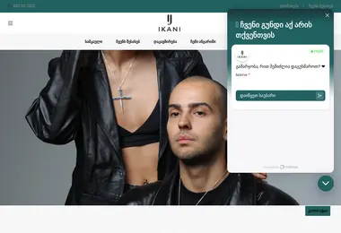 Screenshot of ikani.ge