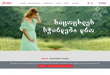 Screenshot of innoteam.ge