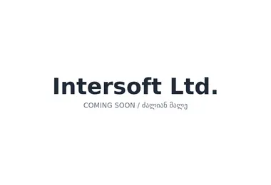 Screenshot of intersoft.ge