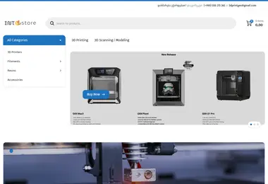 Screenshot of into.ge