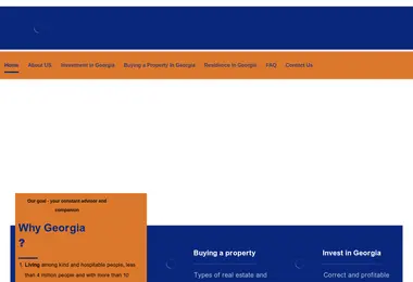 Screenshot of investgroup.ge