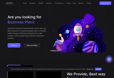 Screenshot of investo.ge