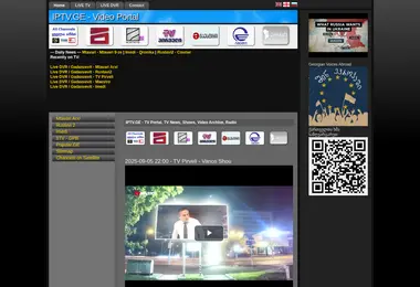 Screenshot of iptv.ge