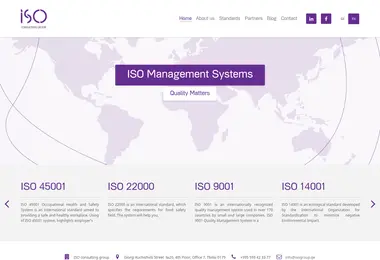 Screenshot of isogroup.ge