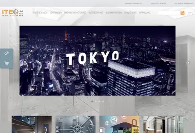 Screenshot of iteq.ge