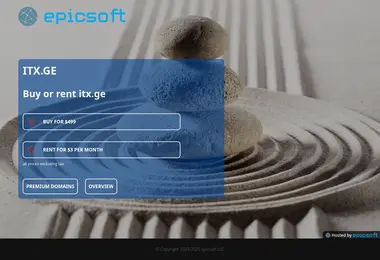 Screenshot of itx.ge