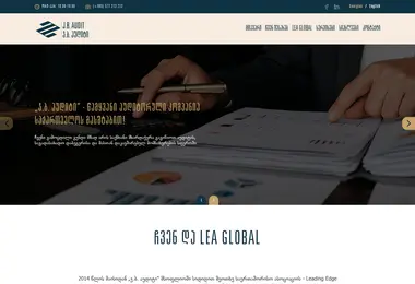 Screenshot of jbaudit.ge