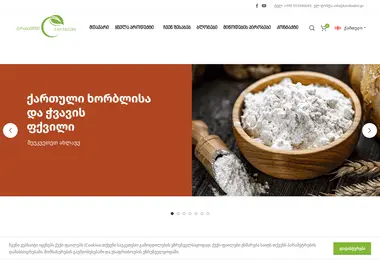 Screenshot of karabadini.ge