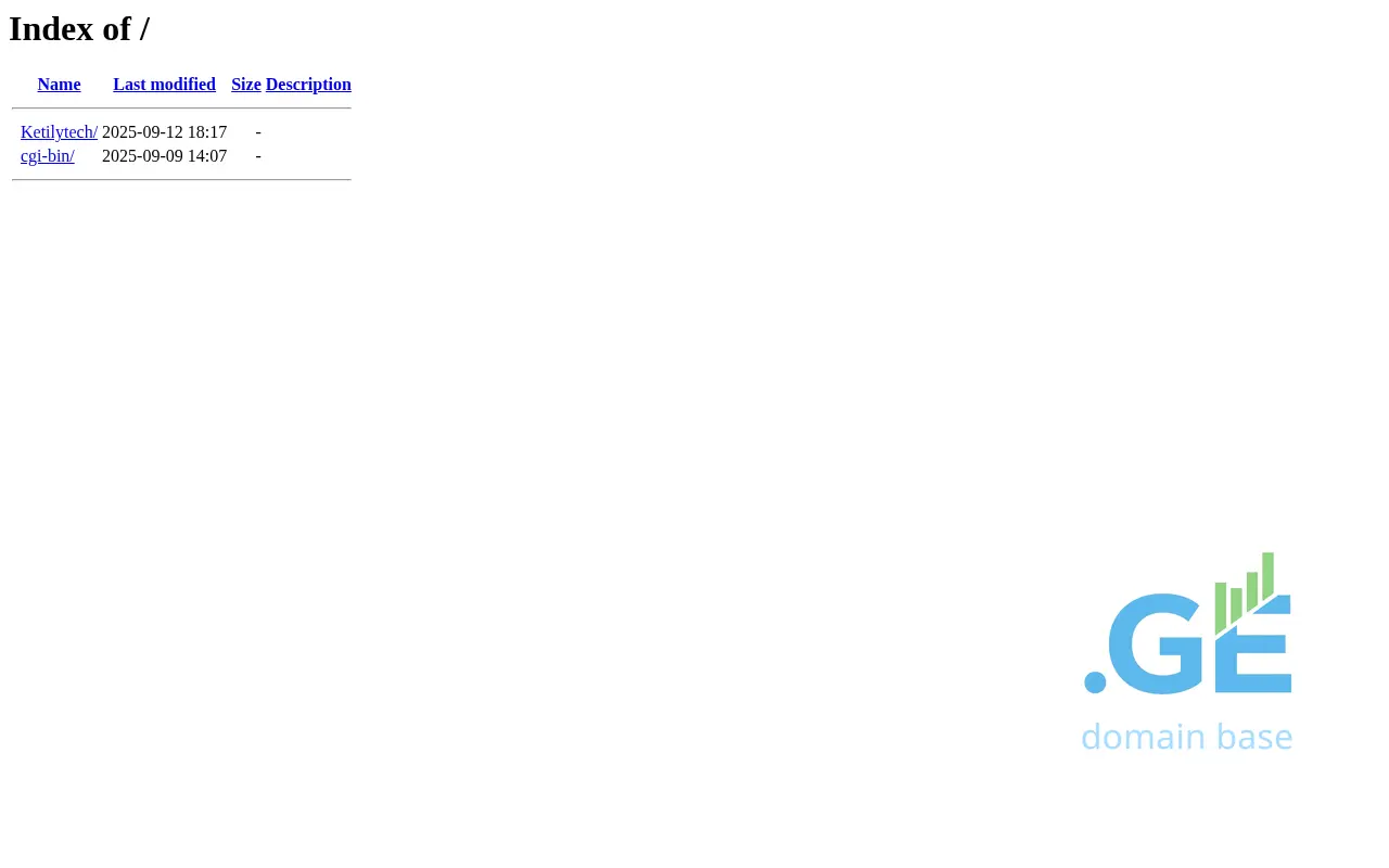 Screenshot of the site ketily.ge