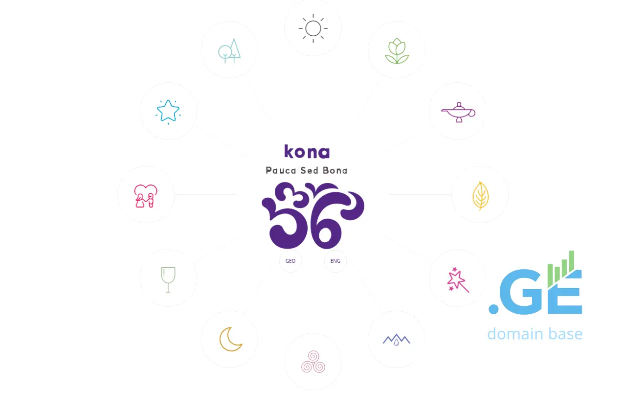 Screenshot of the site konatea.ge