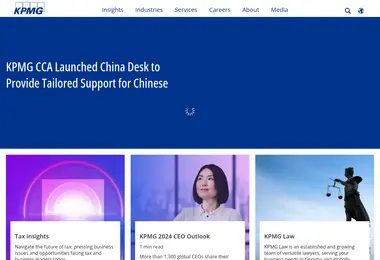 Screenshot of kpmg.ge