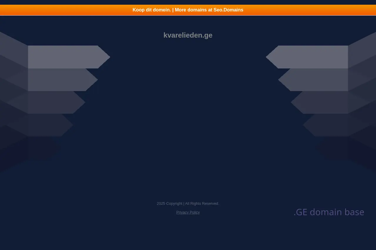Screenshot of the site kvarelieden.ge