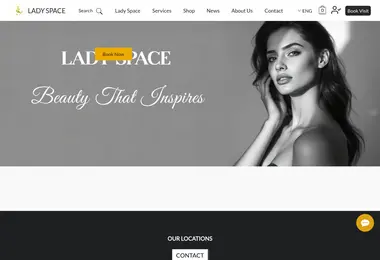 Screenshot of ladyspace.ge