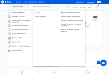 Screenshot of lagicctv.ge