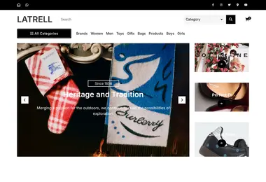 Screenshot of latrell.ge