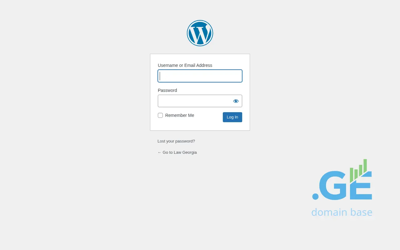 Screenshot of the site lawgeorgia.ge