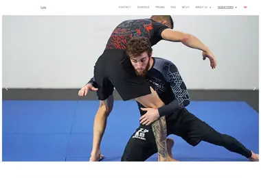 Screenshot of legionbjj.ge
