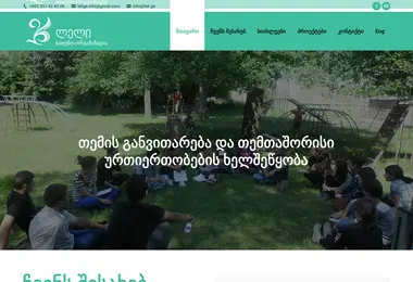 Screenshot of leli.ge