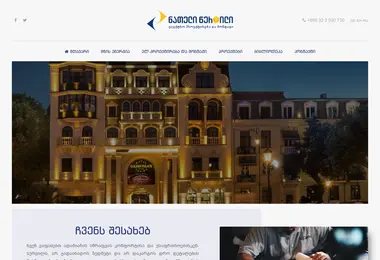 Screenshot of lightpoint.ge