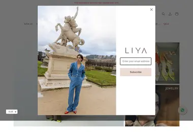 Screenshot of liya.ge
