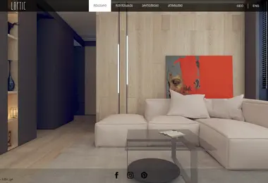 Screenshot of loftic.ge