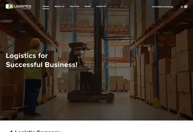 Screenshot of logistic.com.ge