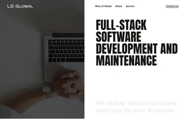 Screenshot of lsglobal.ge