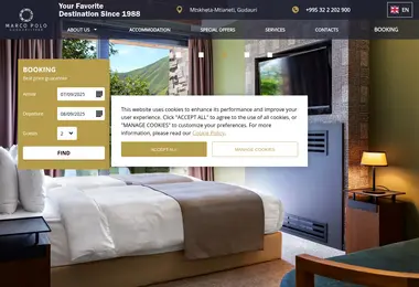 Screenshot of marcopolo.ge
