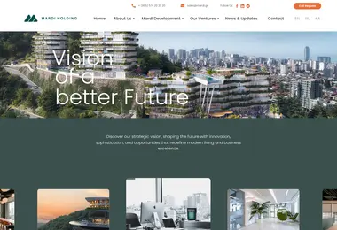 Screenshot of mardi.ge