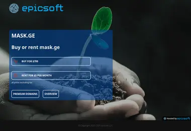 Screenshot of mask.ge