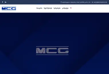Screenshot of mcogroup.ge