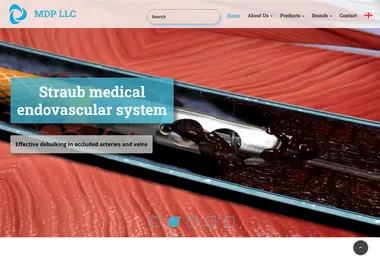 Screenshot of medimport.ge