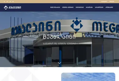 Screenshot of megaline.ge