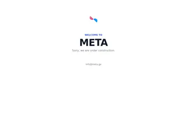 Screenshot of meta.ge