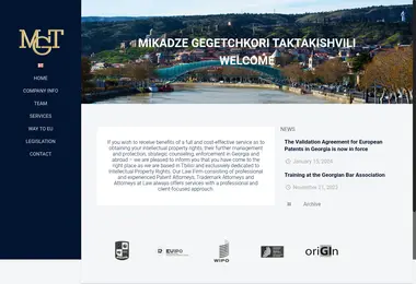 Screenshot of mikadze.ge