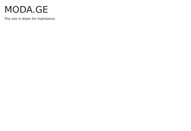 Screenshot of moda.ge