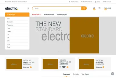 Screenshot of modern.ge