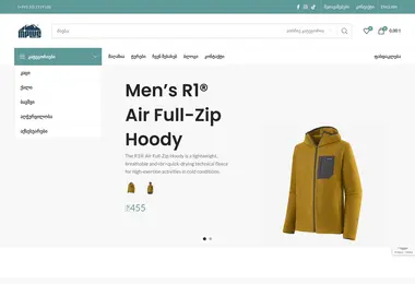 Screenshot of mplus.ge