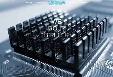 Screenshot of msgroup.ge