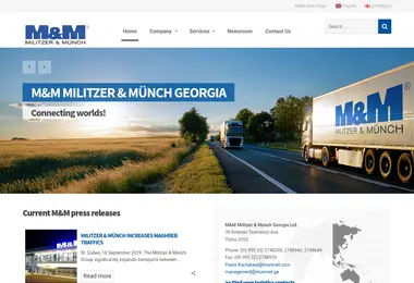 Screenshot of mumnet.ge